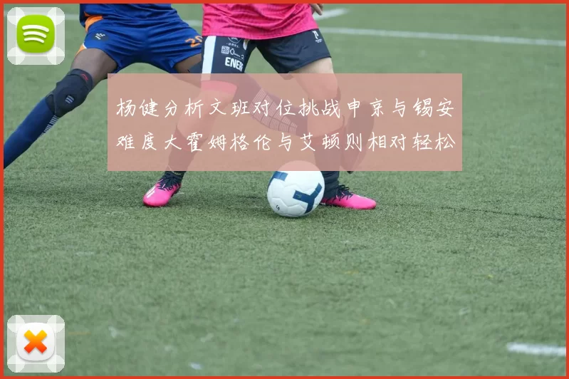 杨健分析文班对位挑战申京与锡安难度大霍姆格伦与艾顿则相对轻松