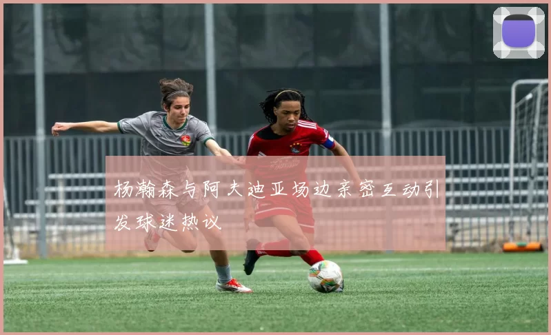 杨瀚森与阿夫迪亚场边亲密互动引发球迷热议